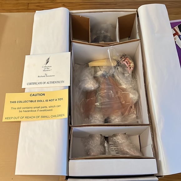 Collection of the Masters by Richard Simmons doll  “First bouquet from Daddy” - Picture 2 of 4
